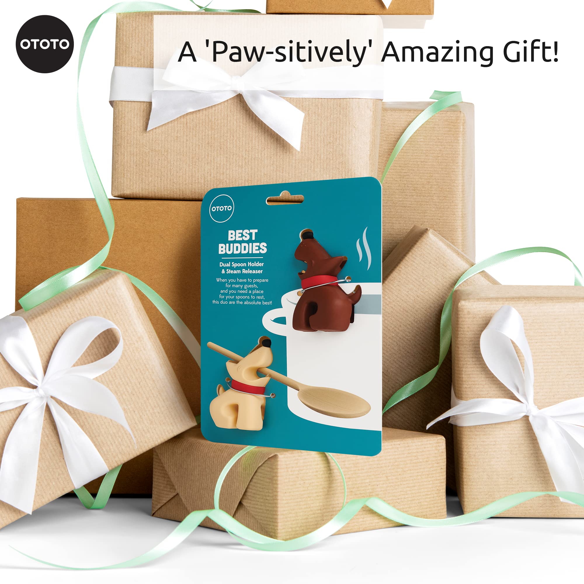 Funny Spoon Holder by OTOTO - Spoon Rest for Stove Top - Cooking Gadgets, Cooking Gifts, Cool Kitchen Gadgets, Cool Gifts, Cute Kitchen Accessories - Image 6