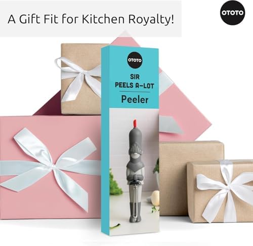 NEW OTOTO Sir Peels A-Lot Medieval Knight Vegetable Peeler - Swivel Vegetable Peelers for Potatoes, Fruits, Cute Gadgets, Gifts, Potato, Veggie, Fruit Peeler, Cute Kitchen Accessories - Image 9