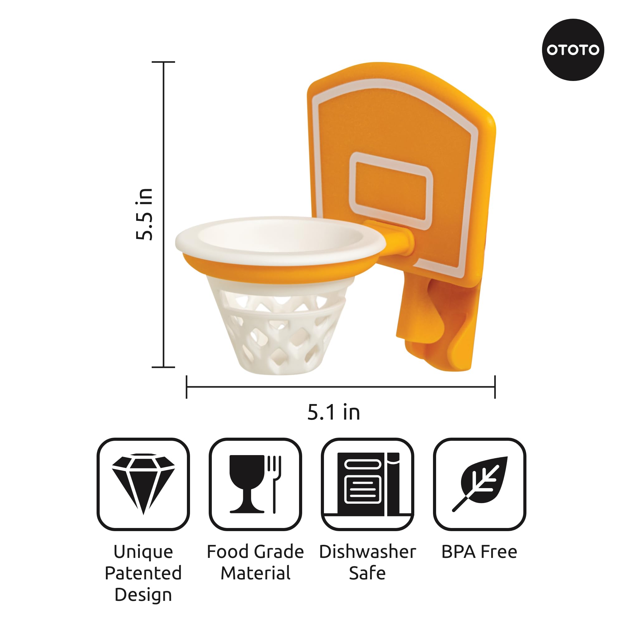 OTOTO Fun Guy Fridge Deodorizer + Dunk N' Egg Yolk Separator (Bundle of 2) - Image 9