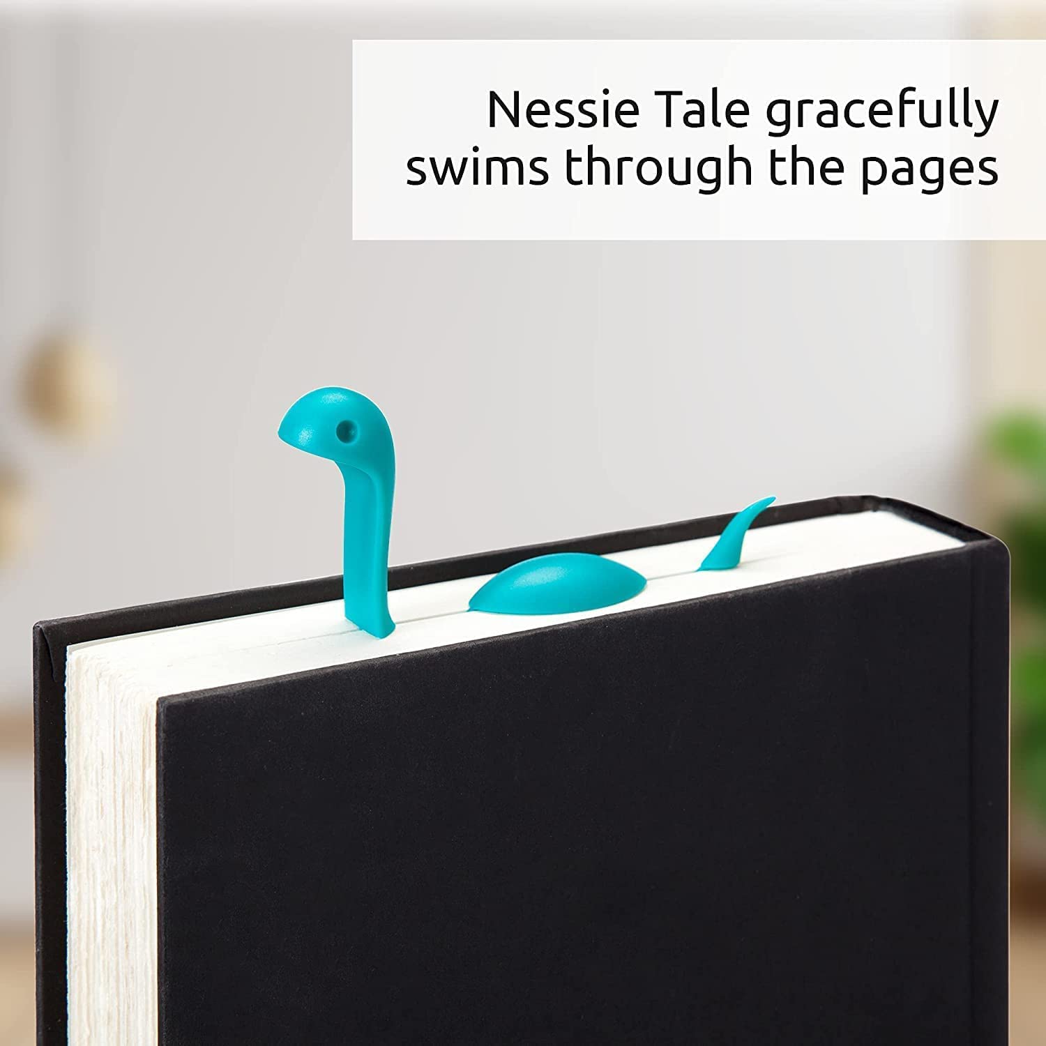 OTOTO Nessie Tale Book Mark - Turquoise Pagekeeper Bookmark - Unique Gifts for Readers, Women & Men - Pretty Lightweight Plastic Manga Bookmark for Girls, Boys, Kids - Image 4