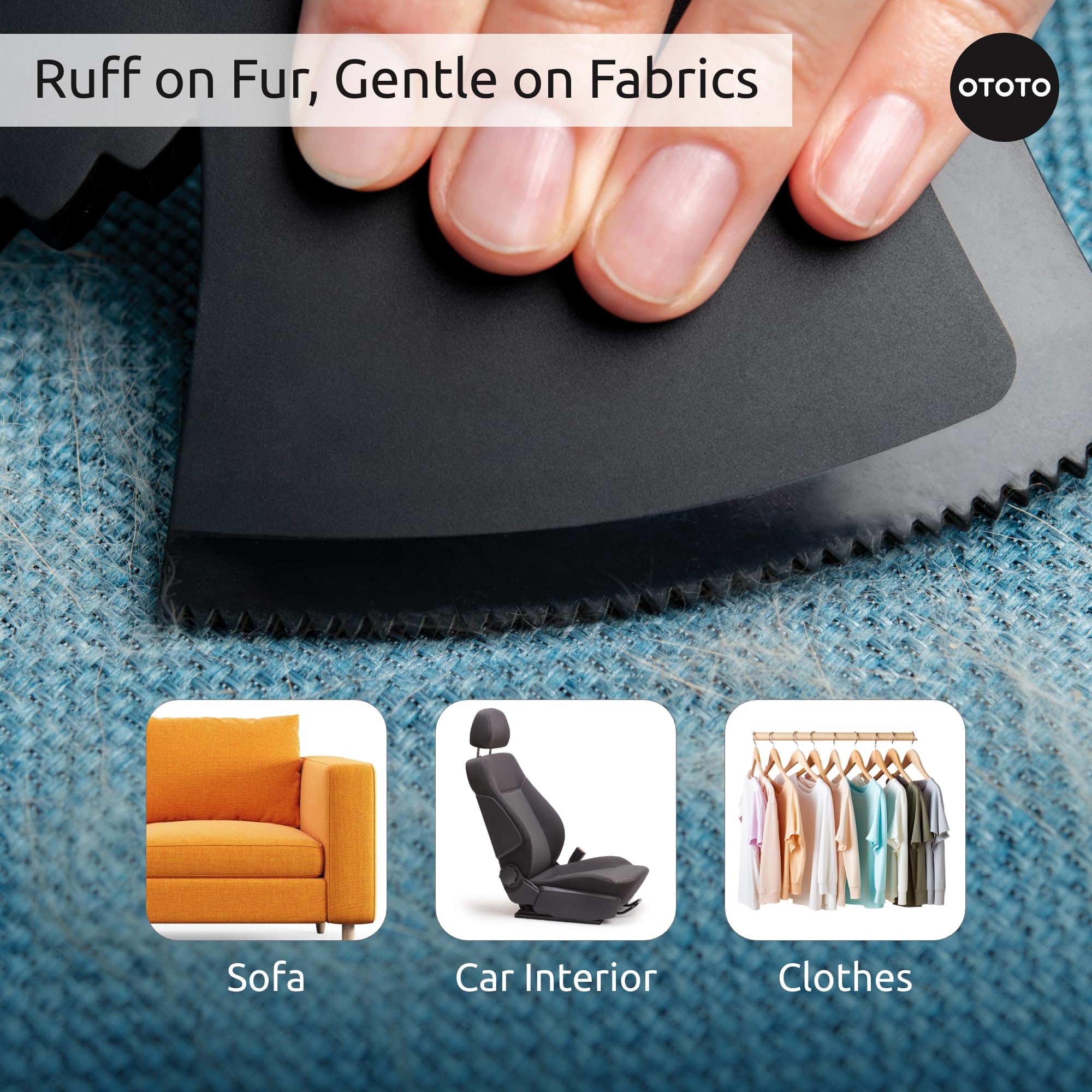 OTOTO NEW Scruffy Pet Hair Remover - Gifts for Dog Lovers, Dog Accessories, Pet Hair Removal Tool - Image 4